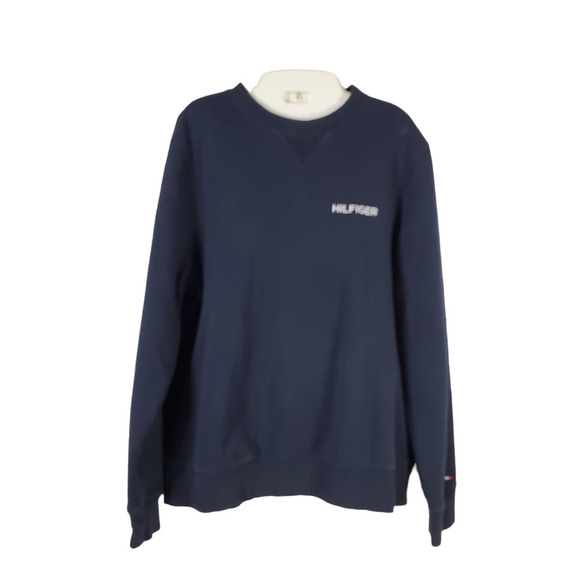 Tommy Hilfiger Blue Red Long Sleeves Pullover Lounge Sweater Lot of 3 - Picture 2 of 15